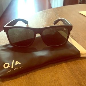 Quay Australia Black Sunglasses